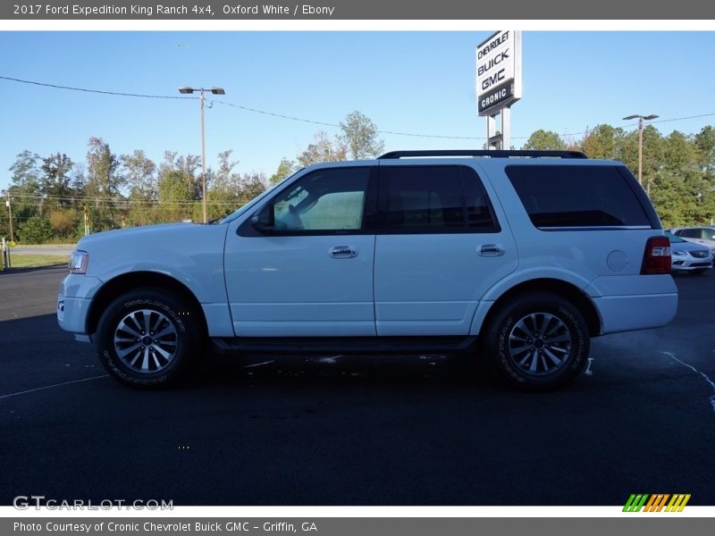 Oxford White / Ebony 2017 Ford Expedition King Ranch 4x4