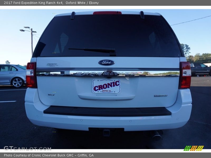 Oxford White / Ebony 2017 Ford Expedition King Ranch 4x4
