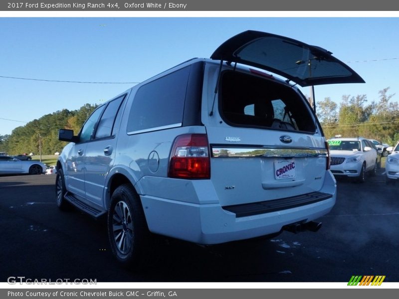 Oxford White / Ebony 2017 Ford Expedition King Ranch 4x4