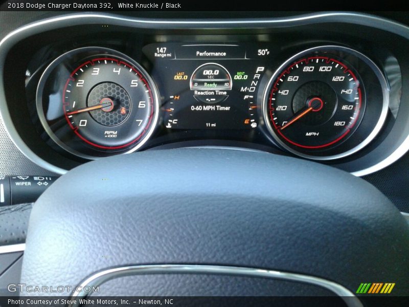 White Knuckle / Black 2018 Dodge Charger Daytona 392