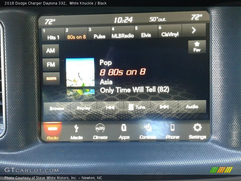 White Knuckle / Black 2018 Dodge Charger Daytona 392