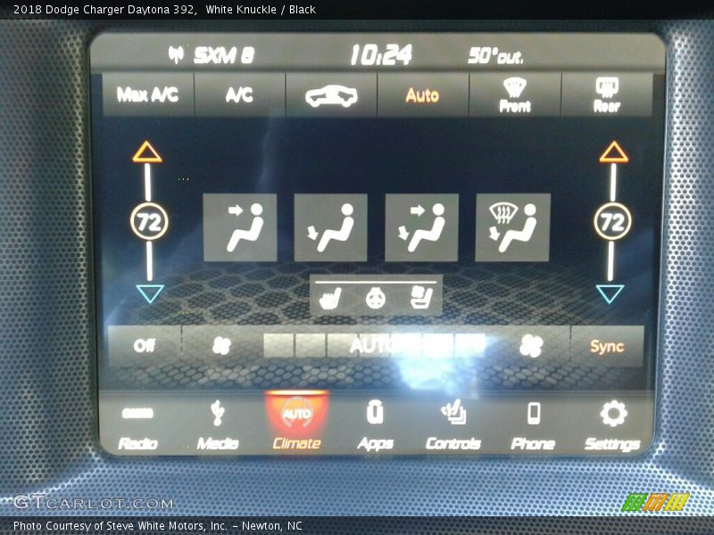 White Knuckle / Black 2018 Dodge Charger Daytona 392