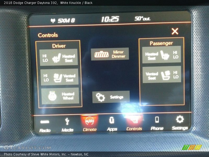 White Knuckle / Black 2018 Dodge Charger Daytona 392