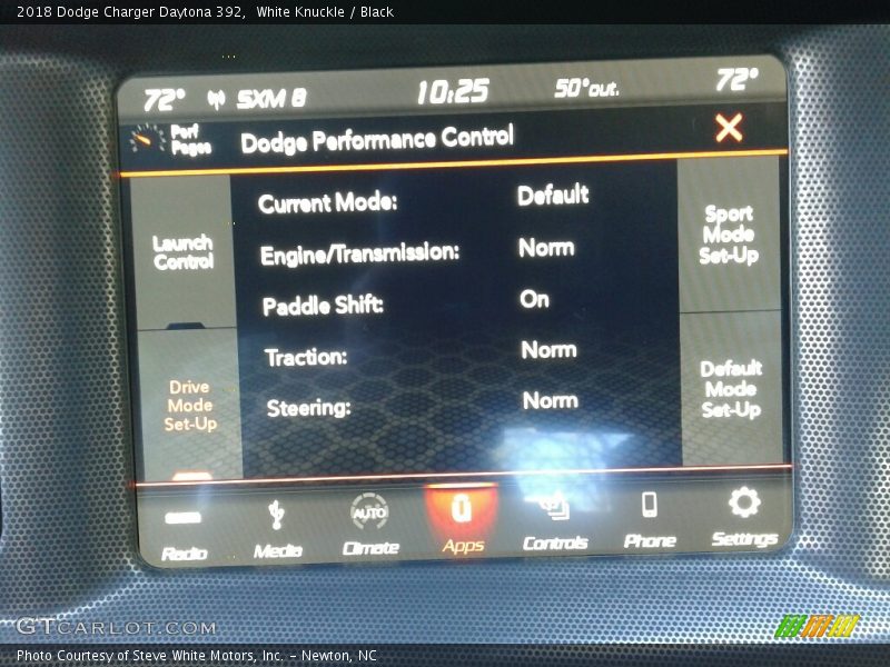 White Knuckle / Black 2018 Dodge Charger Daytona 392