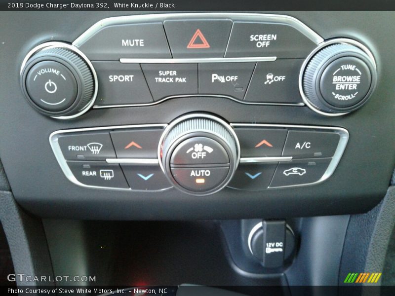 White Knuckle / Black 2018 Dodge Charger Daytona 392