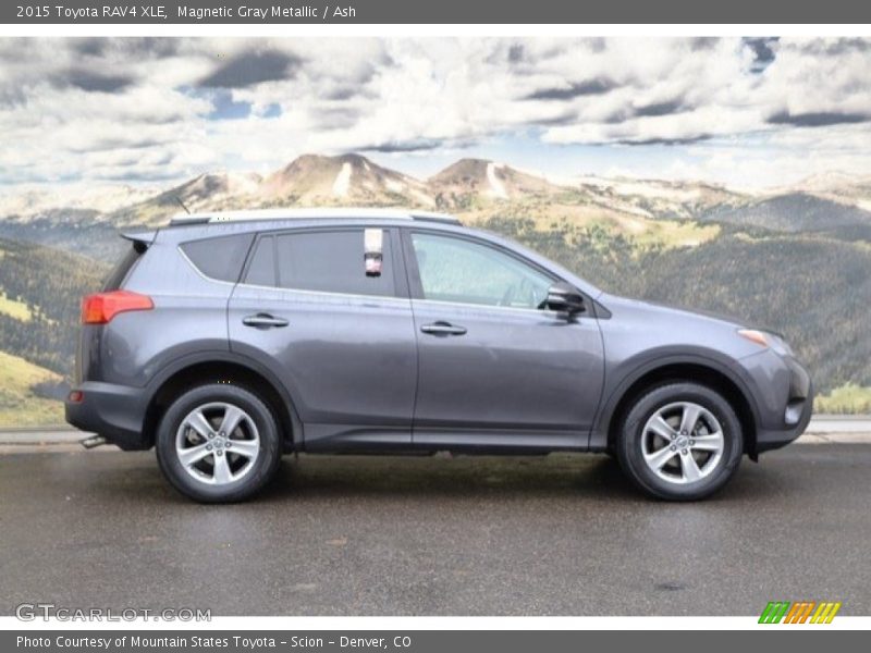 Magnetic Gray Metallic / Ash 2015 Toyota RAV4 XLE