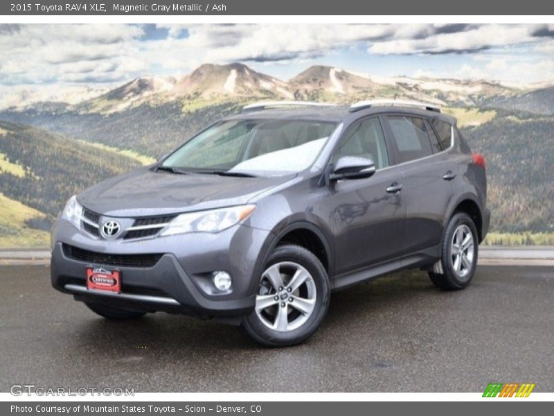 Magnetic Gray Metallic / Ash 2015 Toyota RAV4 XLE