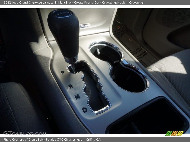 Brilliant Black Crystal Pearl / Dark Graystone/Medium Graystone 2012 Jeep Grand Cherokee Laredo