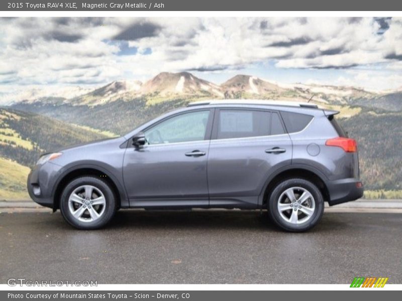 Magnetic Gray Metallic / Ash 2015 Toyota RAV4 XLE