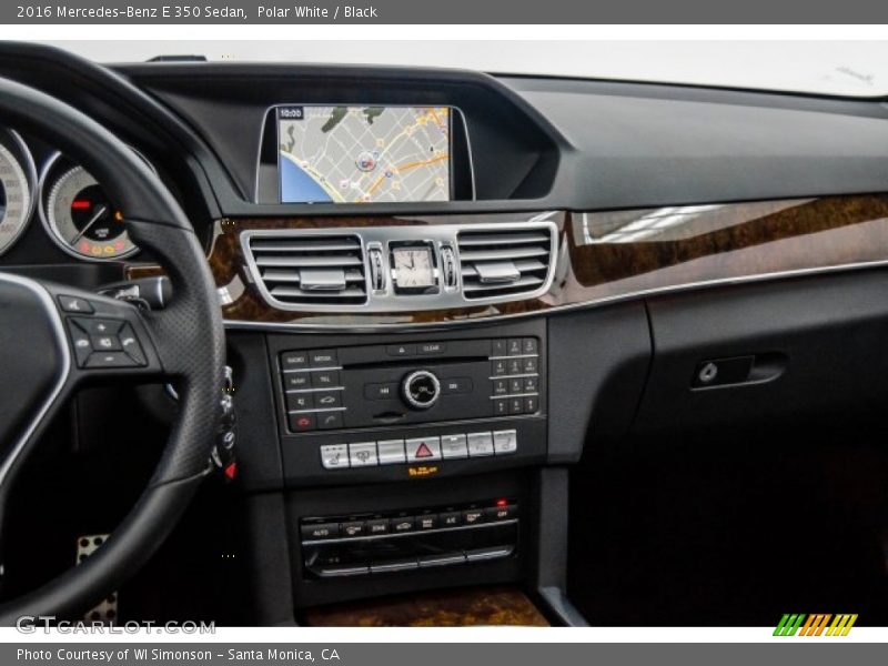 Polar White / Black 2016 Mercedes-Benz E 350 Sedan