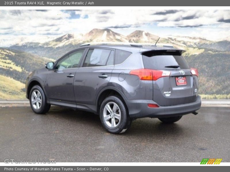 Magnetic Gray Metallic / Ash 2015 Toyota RAV4 XLE