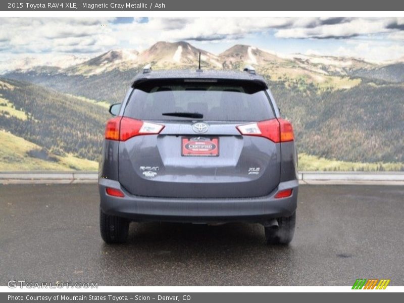 Magnetic Gray Metallic / Ash 2015 Toyota RAV4 XLE