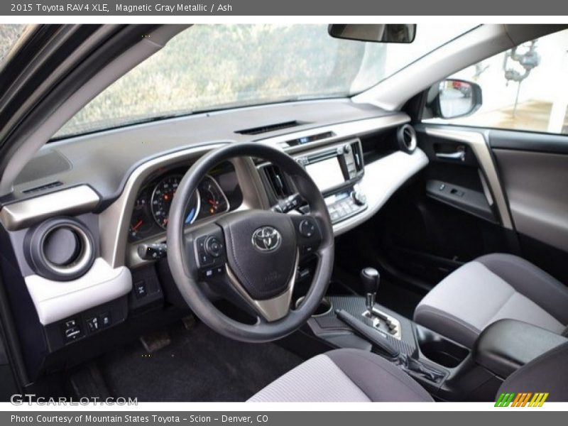 Magnetic Gray Metallic / Ash 2015 Toyota RAV4 XLE