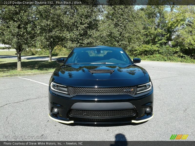 Pitch Black / Black 2018 Dodge Charger Daytona 392
