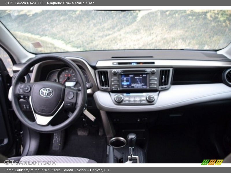 Magnetic Gray Metallic / Ash 2015 Toyota RAV4 XLE
