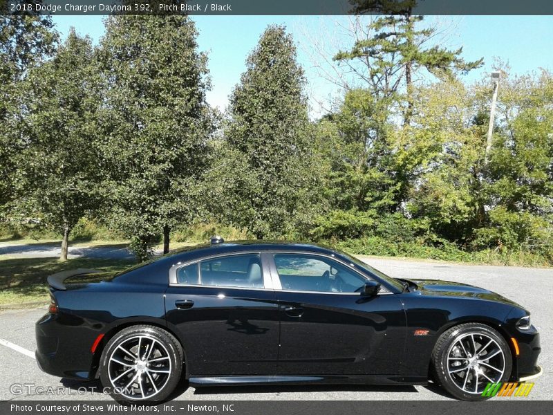 Pitch Black / Black 2018 Dodge Charger Daytona 392