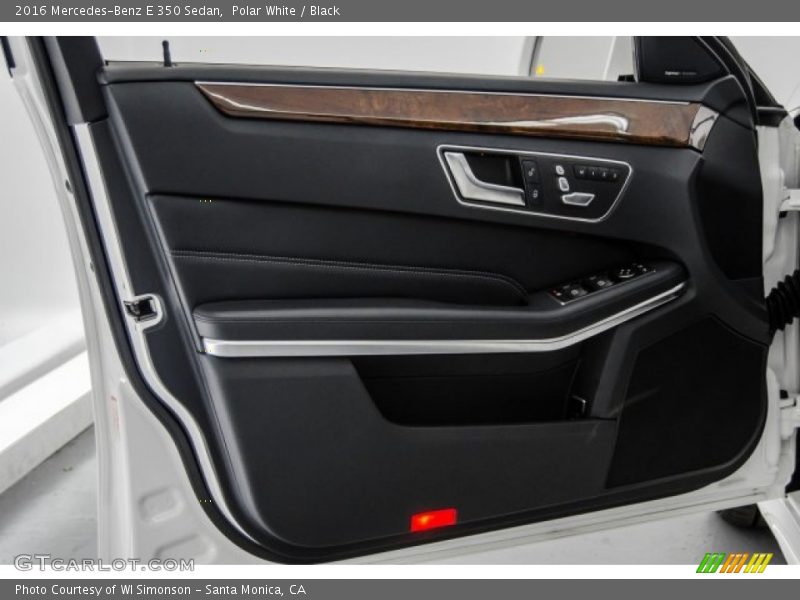 Polar White / Black 2016 Mercedes-Benz E 350 Sedan