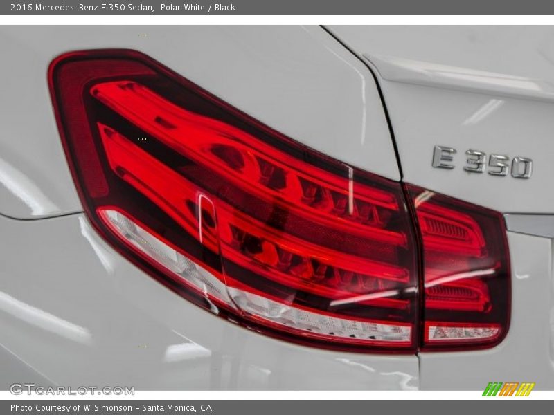 Polar White / Black 2016 Mercedes-Benz E 350 Sedan
