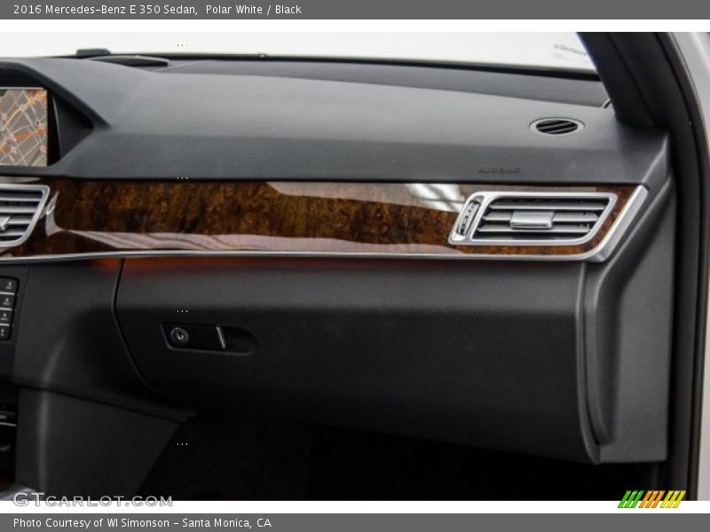 Polar White / Black 2016 Mercedes-Benz E 350 Sedan