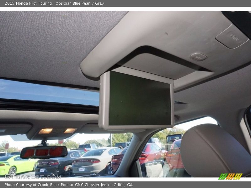 Obsidian Blue Pearl / Gray 2015 Honda Pilot Touring
