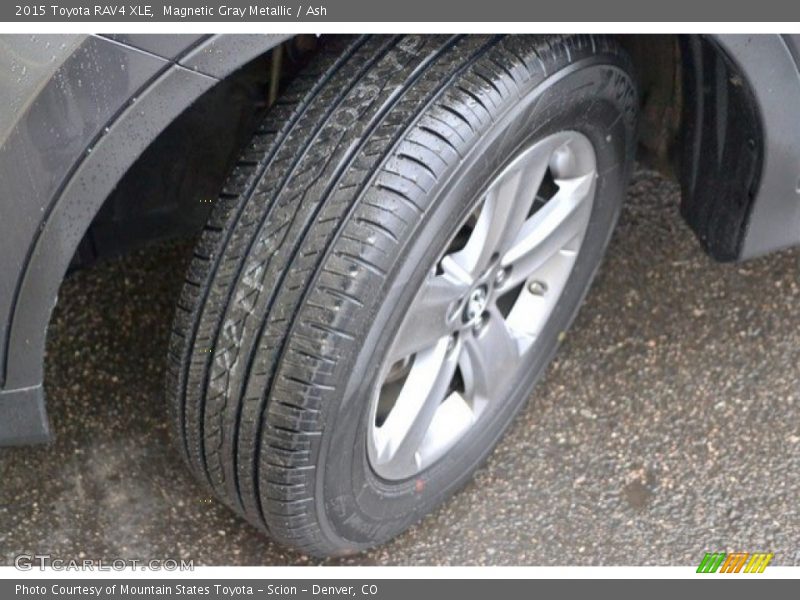 Magnetic Gray Metallic / Ash 2015 Toyota RAV4 XLE