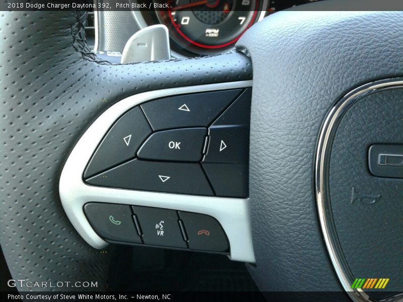 Pitch Black / Black 2018 Dodge Charger Daytona 392