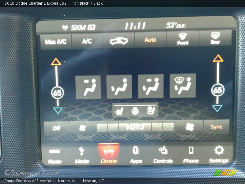 Pitch Black / Black 2018 Dodge Charger Daytona 392