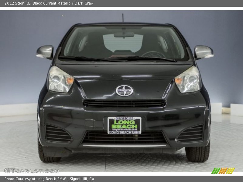 Black Currant Metallic / Dark Gray 2012 Scion iQ