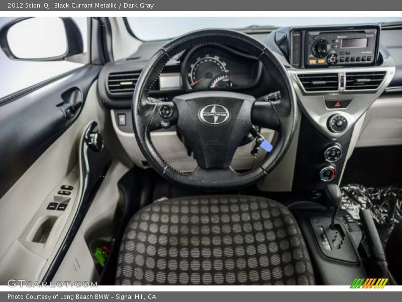 Black Currant Metallic / Dark Gray 2012 Scion iQ