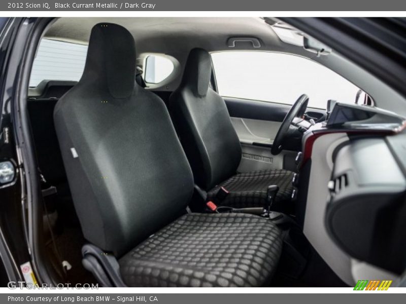 Black Currant Metallic / Dark Gray 2012 Scion iQ