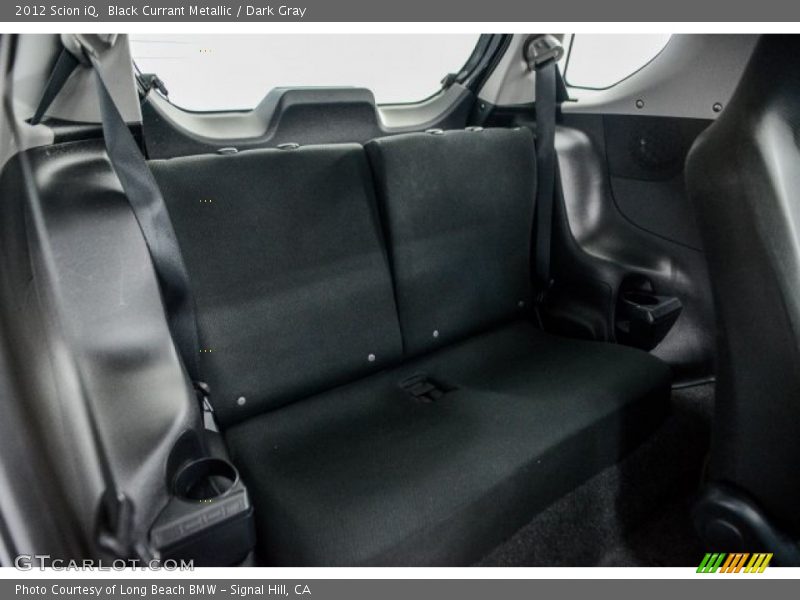 Black Currant Metallic / Dark Gray 2012 Scion iQ