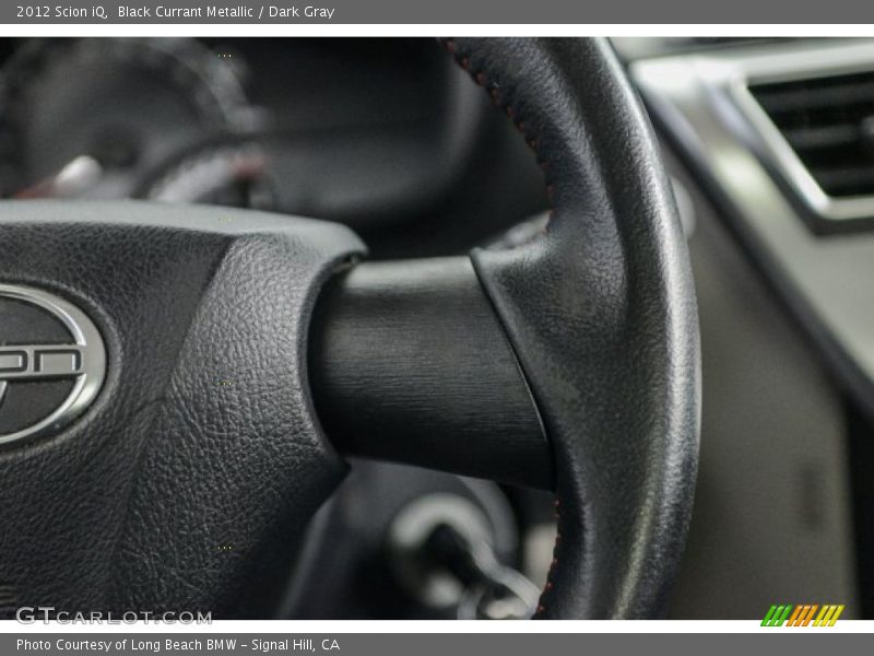 Black Currant Metallic / Dark Gray 2012 Scion iQ