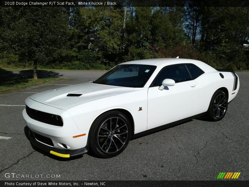 White Knuckle / Black 2018 Dodge Challenger R/T Scat Pack