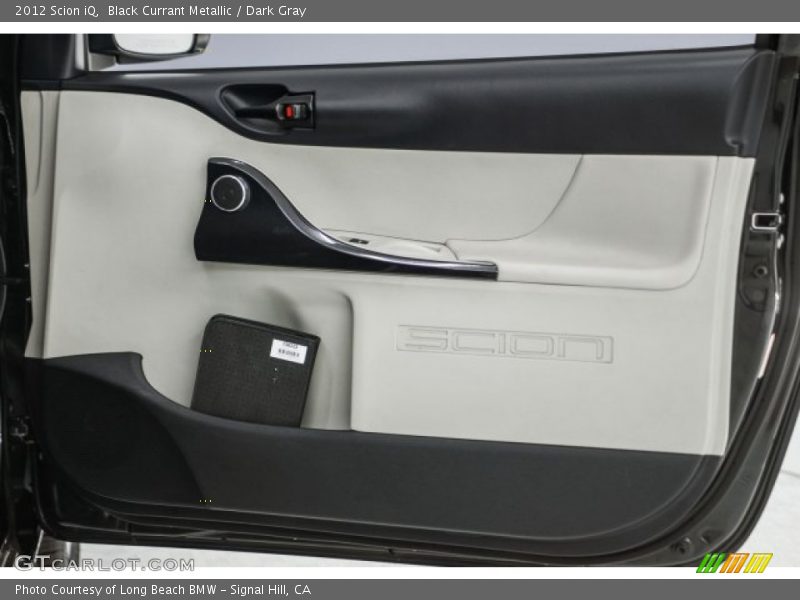 Black Currant Metallic / Dark Gray 2012 Scion iQ