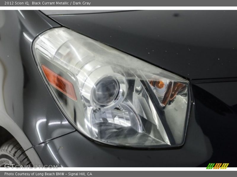 Black Currant Metallic / Dark Gray 2012 Scion iQ
