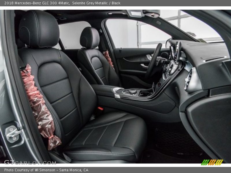 Selenite Grey Metallic / Black 2018 Mercedes-Benz GLC 300 4Matic