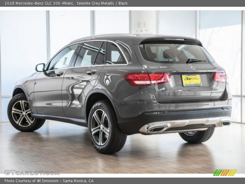 Selenite Grey Metallic / Black 2018 Mercedes-Benz GLC 300 4Matic