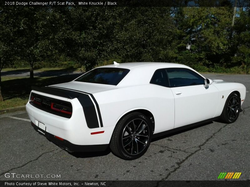 White Knuckle / Black 2018 Dodge Challenger R/T Scat Pack