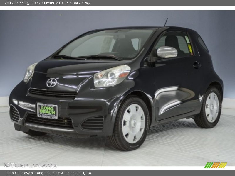 Black Currant Metallic / Dark Gray 2012 Scion iQ