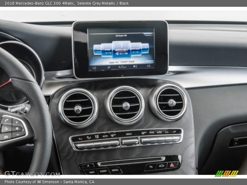 Selenite Grey Metallic / Black 2018 Mercedes-Benz GLC 300 4Matic