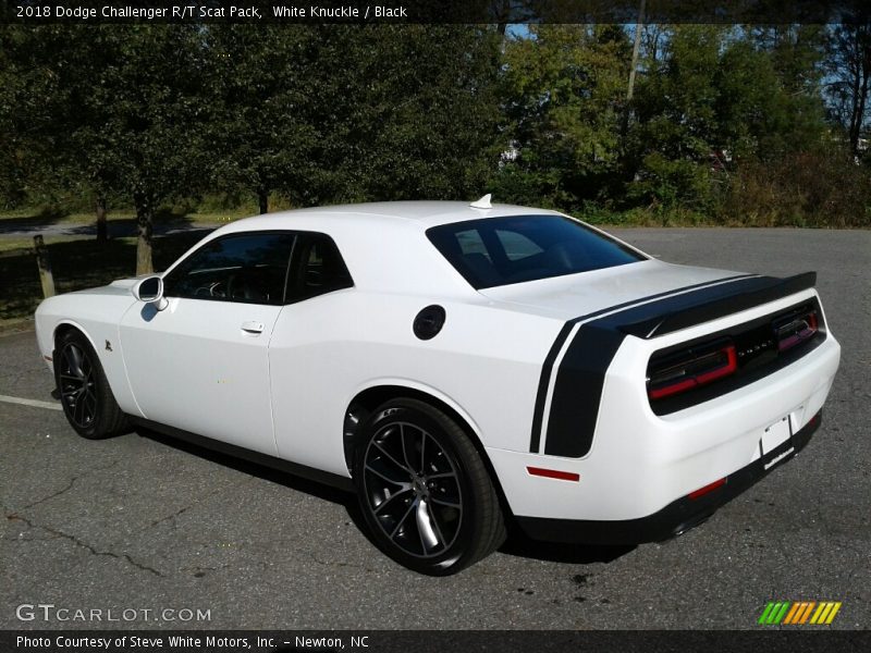 White Knuckle / Black 2018 Dodge Challenger R/T Scat Pack