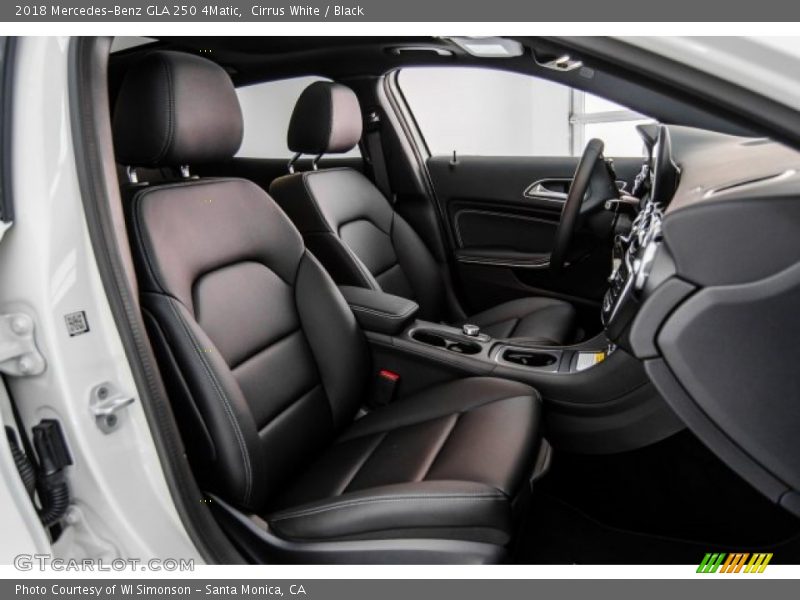 Cirrus White / Black 2018 Mercedes-Benz GLA 250 4Matic