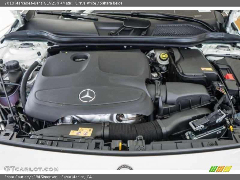Cirrus White / Sahara Beige 2018 Mercedes-Benz GLA 250 4Matic