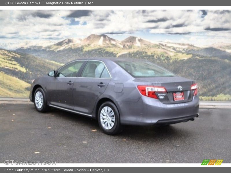 Magnetic Gray Metallic / Ash 2014 Toyota Camry LE