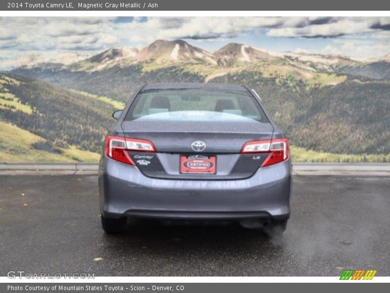 Magnetic Gray Metallic / Ash 2014 Toyota Camry LE