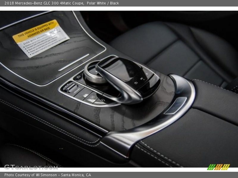 Controls of 2018 GLC 300 4Matic Coupe