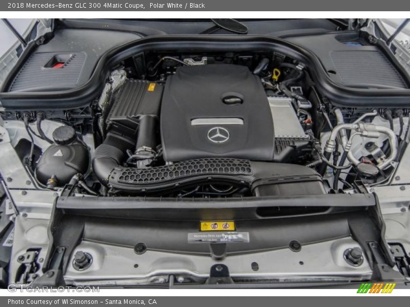  2018 GLC 300 4Matic Coupe Engine - 2.0 Liter Turbocharged DOHC 16-Valve VVT 4 Cylinder