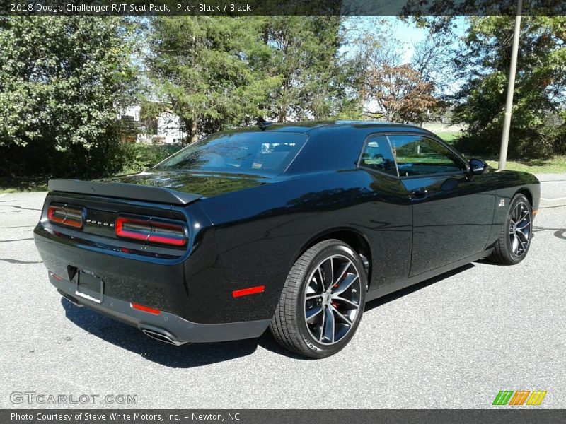 Pitch Black / Black 2018 Dodge Challenger R/T Scat Pack