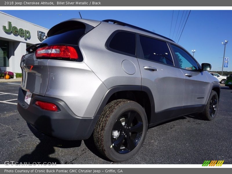 Billet Silver Metallic / Black 2018 Jeep Cherokee Altitude