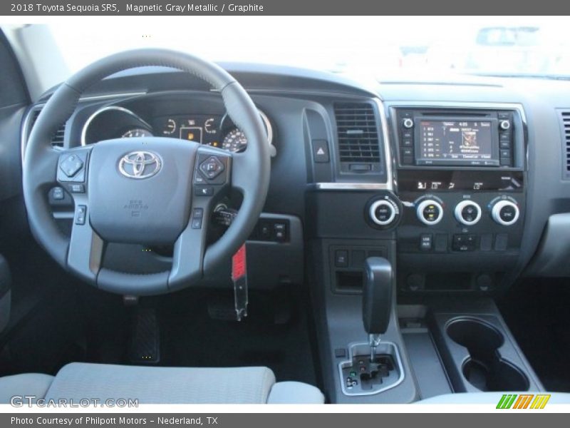 Magnetic Gray Metallic / Graphite 2018 Toyota Sequoia SR5